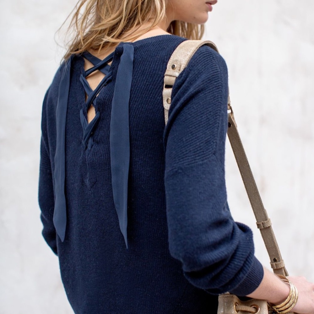 Sezane - Knitwear Giacomo navy